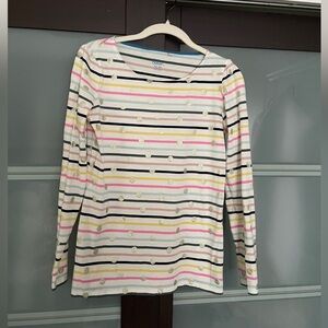 Boden Breton Striped Long Sleeve Shirt